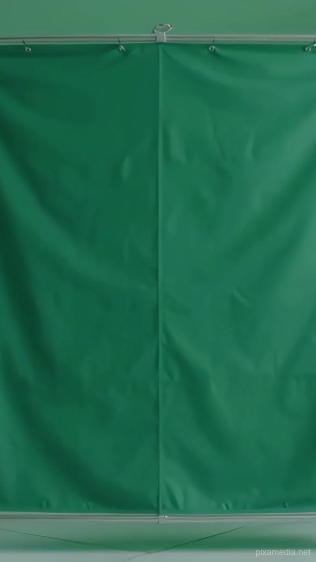 Chroma Key Green Field - Green Screen AI stock